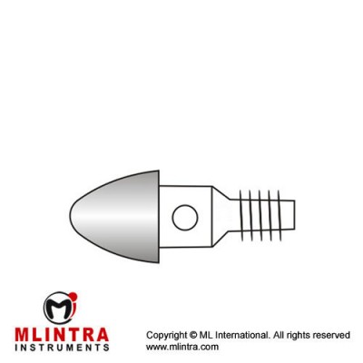 Screw Olive Tip Stainless Steel, Diameter 12.0 mm Ø Screw Olive Tip Stainless Steel, Diameter 12.0 mm Ø